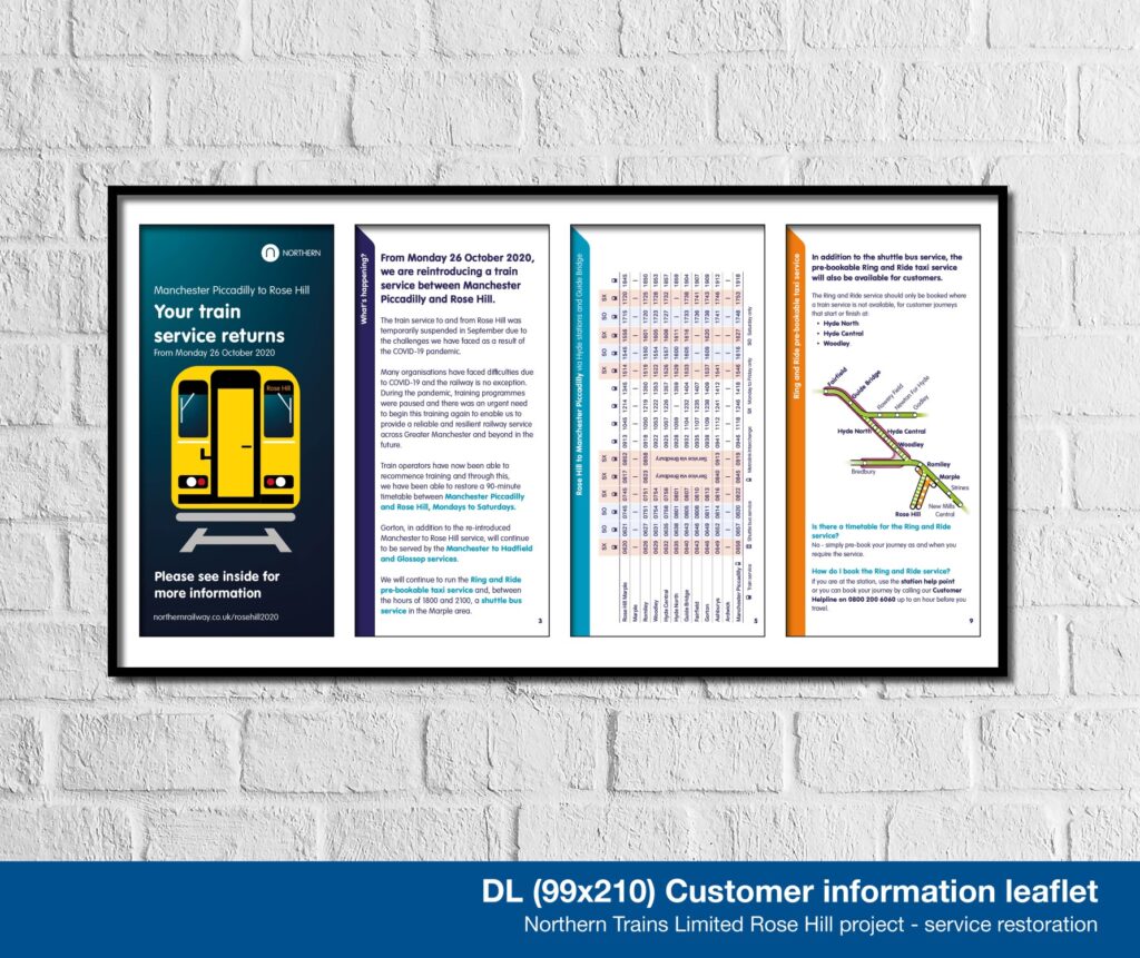 Rose Hill Project - Service Restoration Customer Leaflet